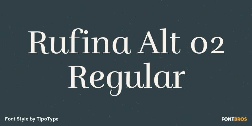 Rufina Alt 02 Regular Poster