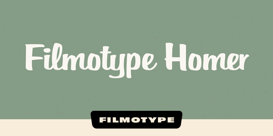 Filmotype Homer Poster