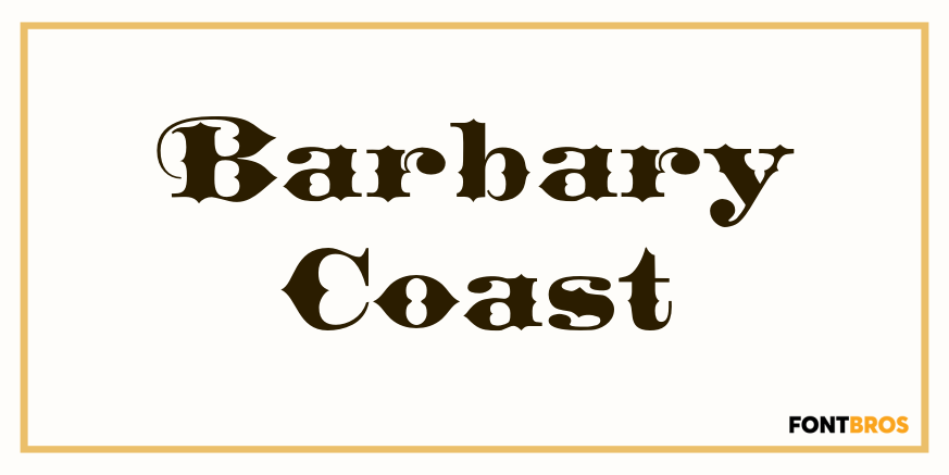 Barbary Coast Poster