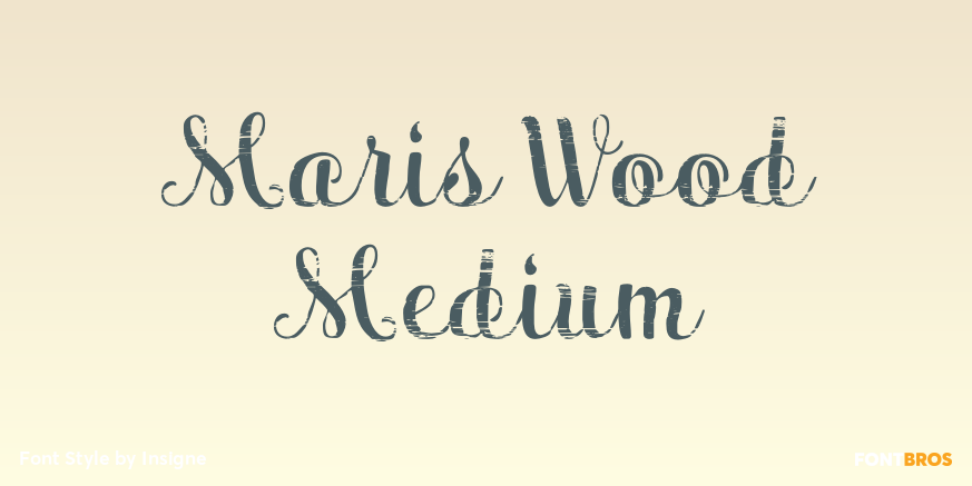 Maris Wood Medium Poster