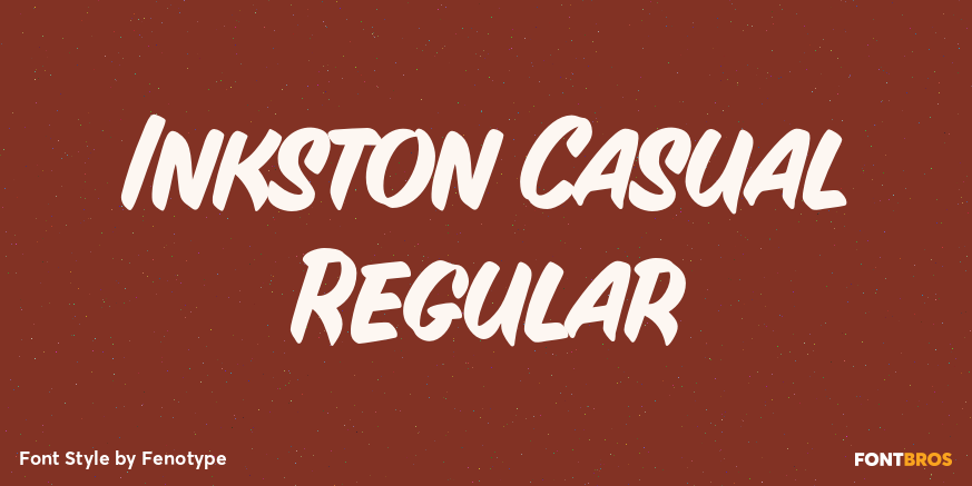 Inkston Casual Regular Poster