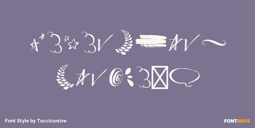 Malandrino Dingbats Poster