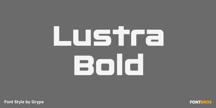 Lustra Bold Poster