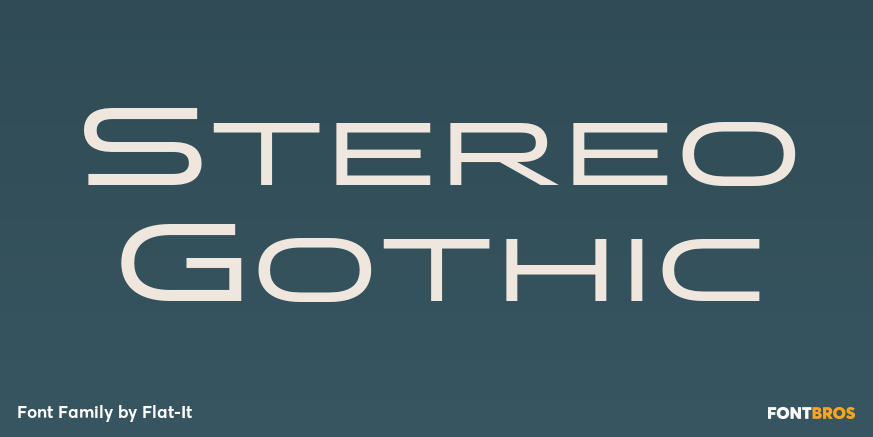 Stereo Gothic Poster