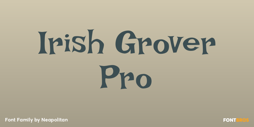Irish Grover Pro Poster