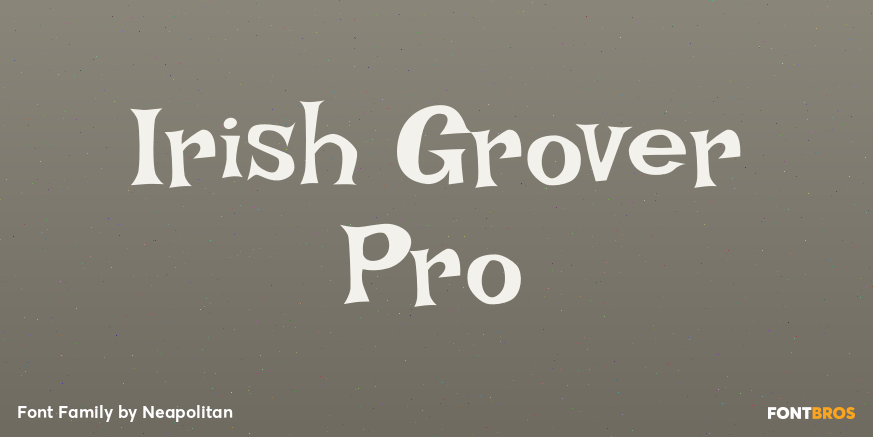 Irish Grover Pro Poster