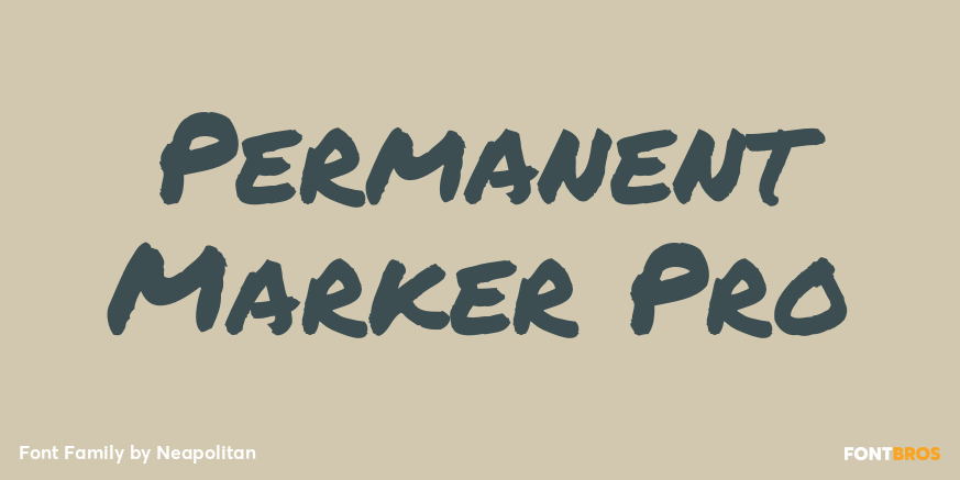 Permanent Marker Pro Poster