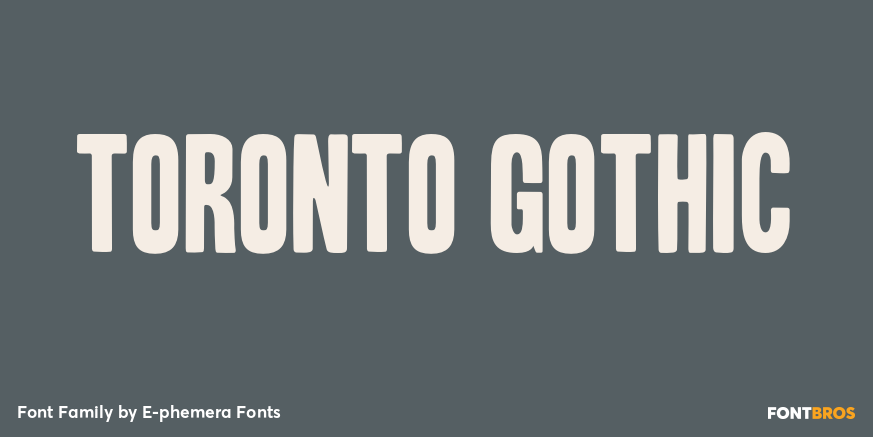 Toronto Gothic Poster
