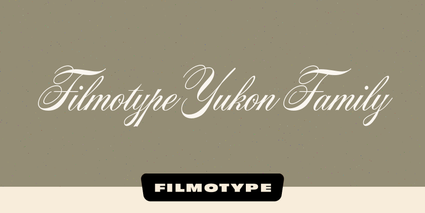 Filmotype Yukon Family Poster