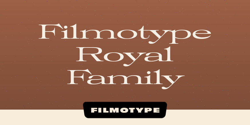 Filmotype Royal Family Poster