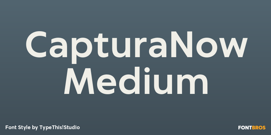 CapturaNow Medium Poster