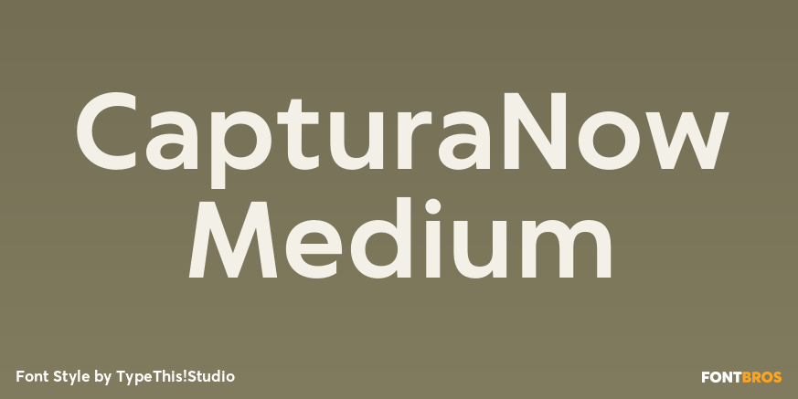 CapturaNow Medium Poster