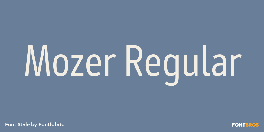 Mozer Regular Poster