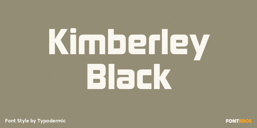 Kimberley Black Poster