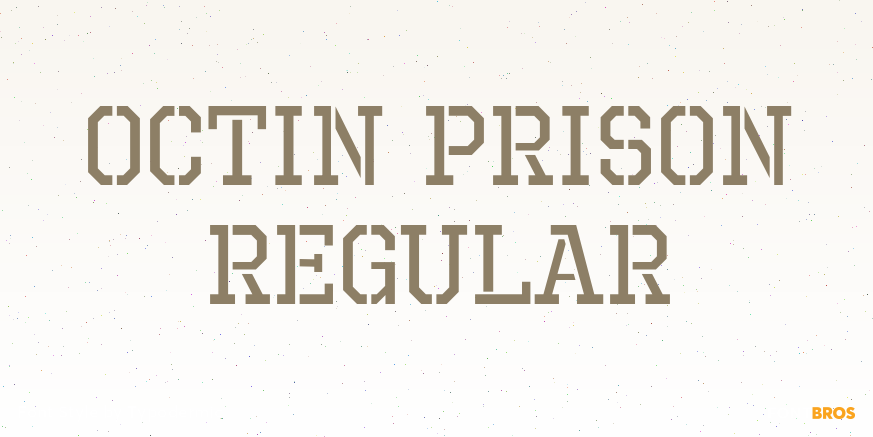 Octin Prison Regular Poster