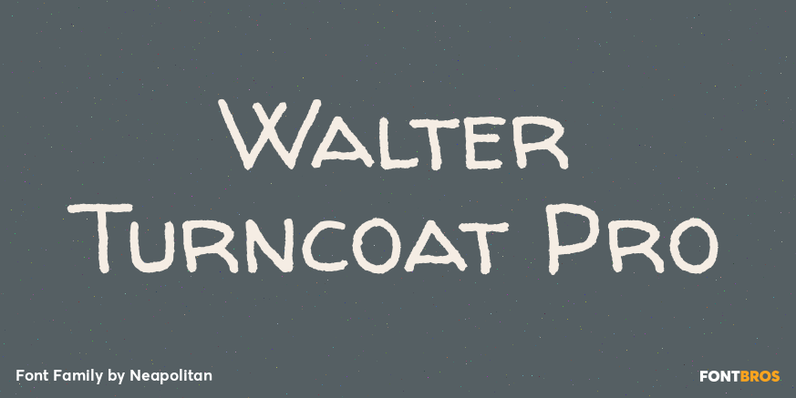 Walter Turncoat Pro Poster