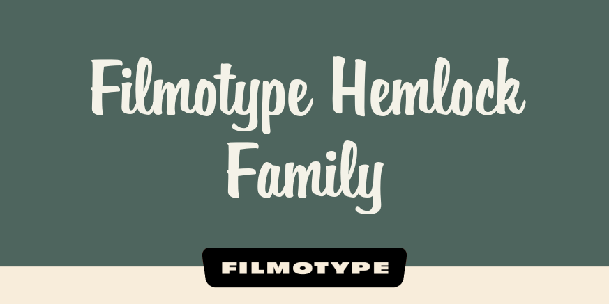 Filmotype Hemlock Family Poster