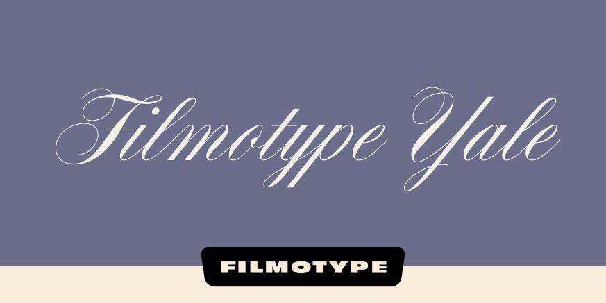 Filmotype Yale Poster