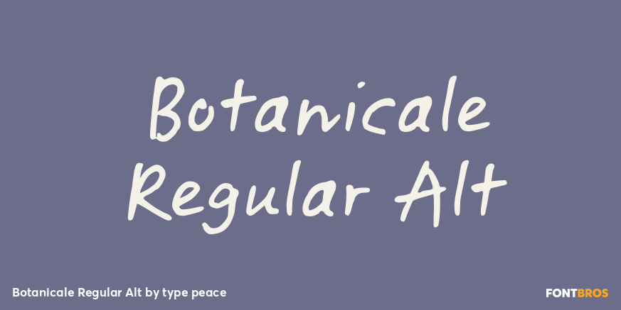 Botanicale Regular Alt Poster