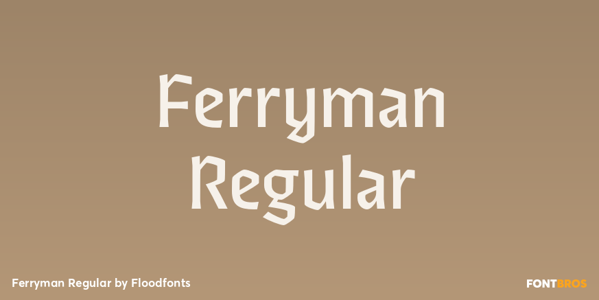 Ferryman Regular Poster