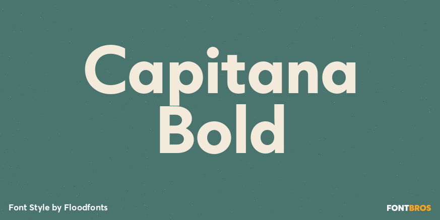 Capitana Bold Poster