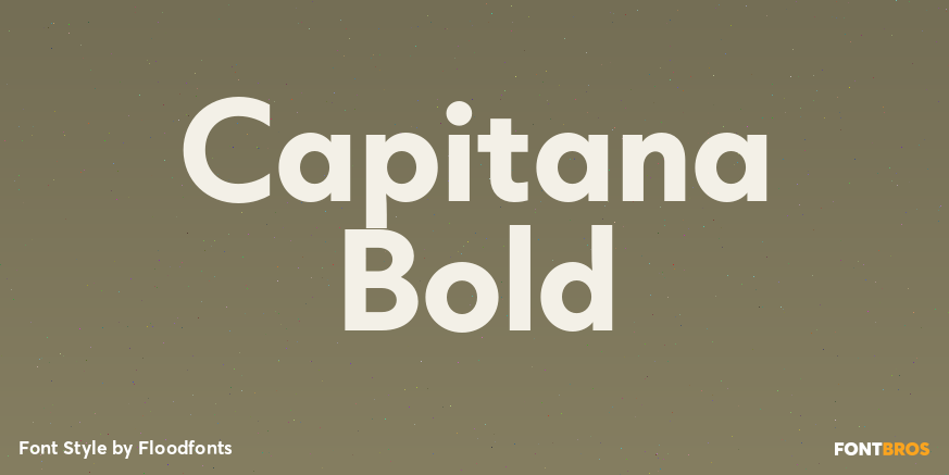 Capitana Bold Poster