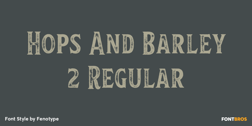 Hops And Barley 2 Regular Poster