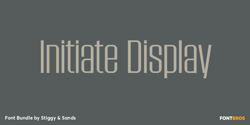 Initiate Display Poster