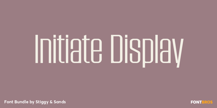 Initiate Display Poster