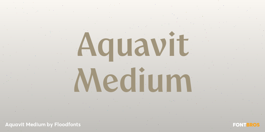 Aquavit Medium Poster