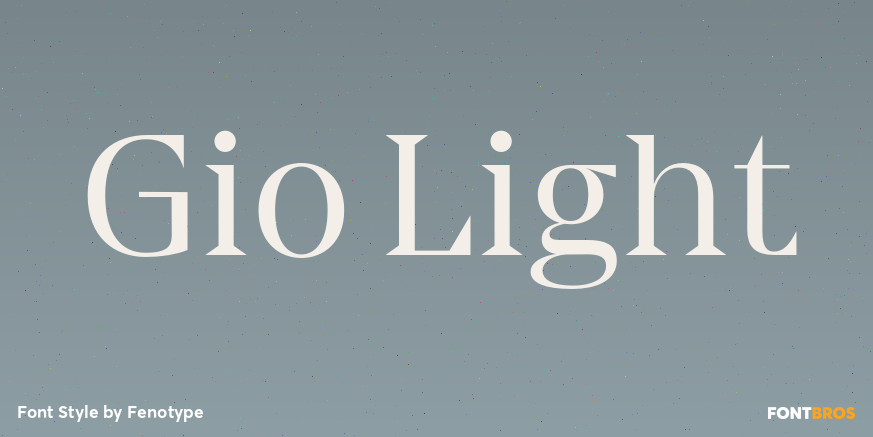 Gio Light Poster