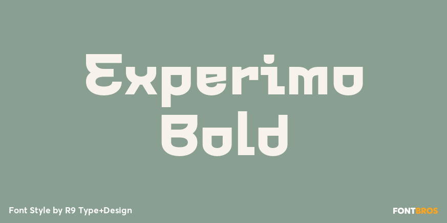 Experimo Bold Poster