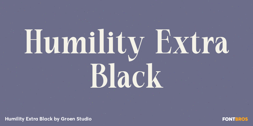 Humility Extra Black Poster