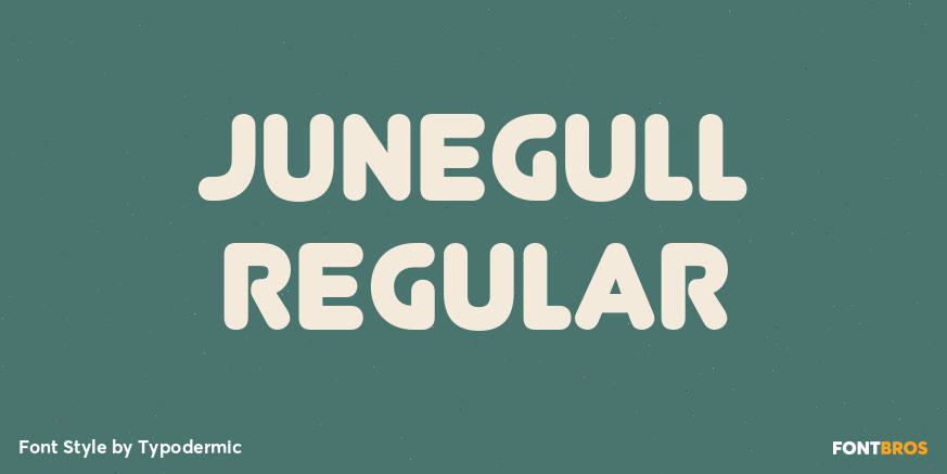 Junegull Regular Poster