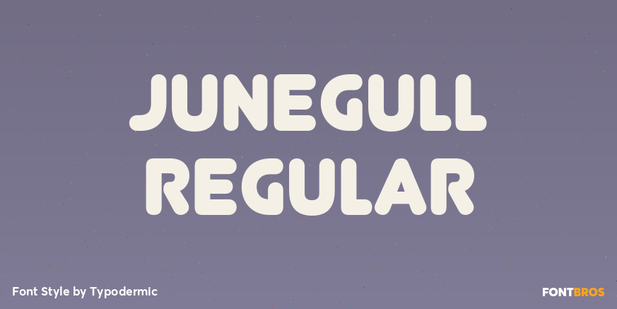 Junegull Regular Poster