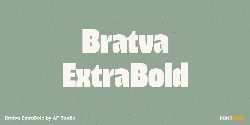 Bratva ExtraBold Poster
