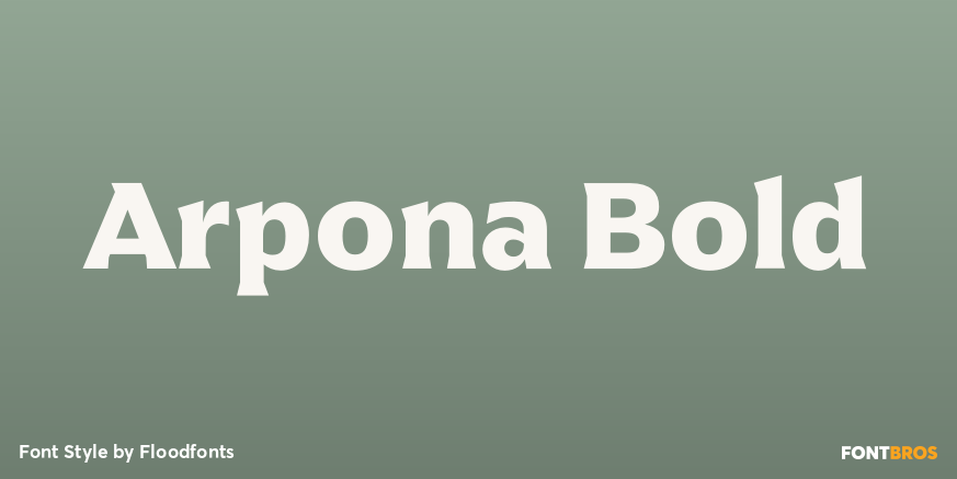 Arpona Bold Poster
