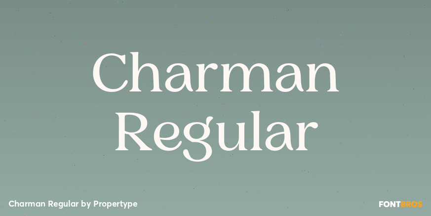 Charman Regular Poster