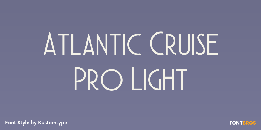 Atlantic Cruise Pro Light Poster