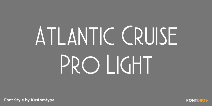 Atlantic Cruise Pro Light Poster