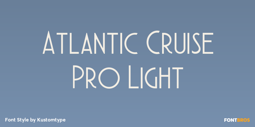 Atlantic Cruise Pro Light Poster