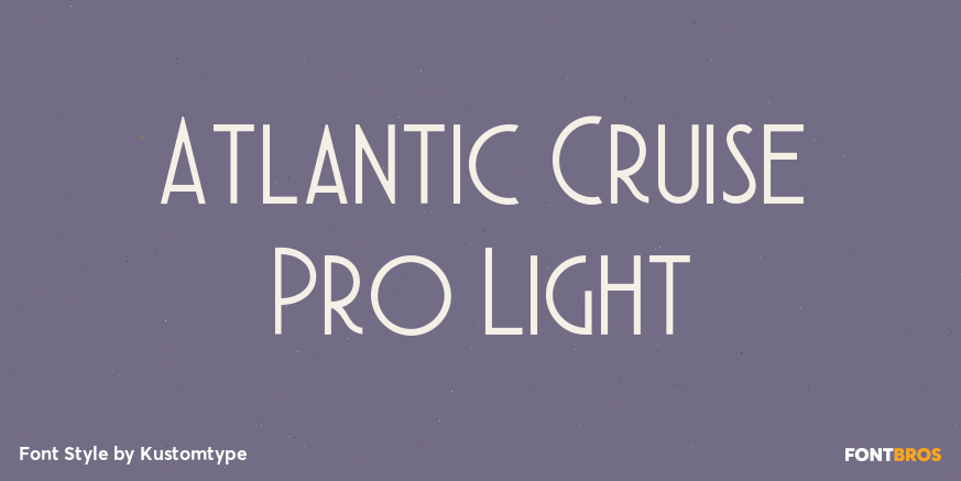 Atlantic Cruise Pro Light Poster
