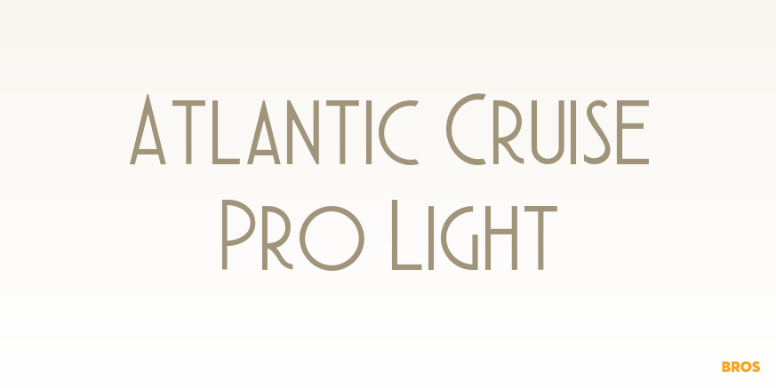 Atlantic Cruise Pro Light Poster