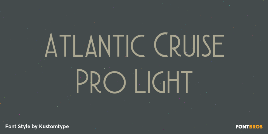 Atlantic Cruise Pro Light Poster