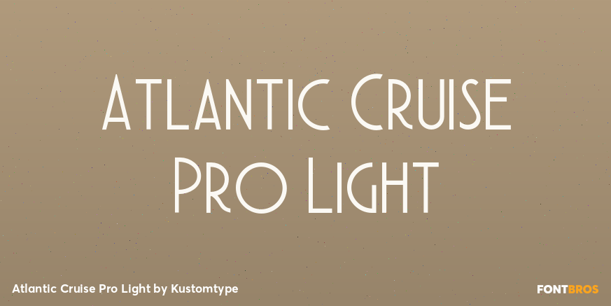 Atlantic Cruise Pro Light Poster