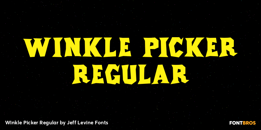 Winkle Picker Regular Poster