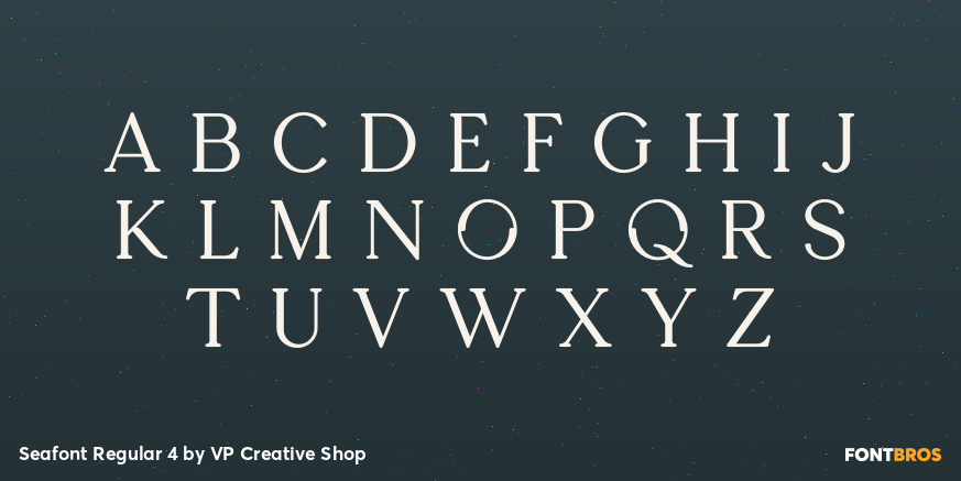 Seafont Regular 4 Font Poster #3