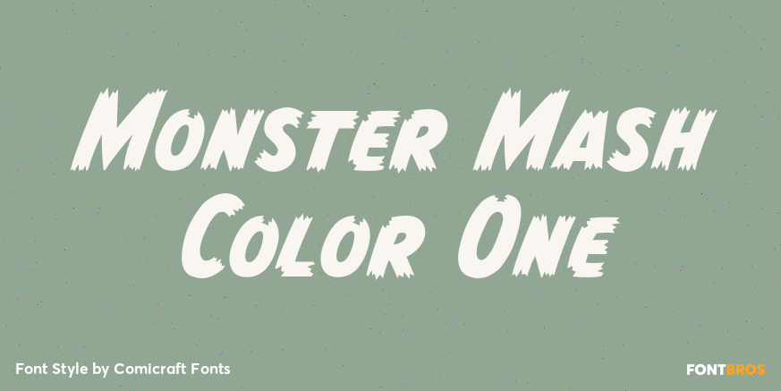 Monster Mash Color One Poster