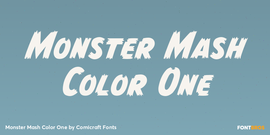 Monster Mash Color One Poster