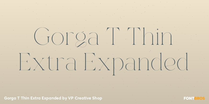 Gorga T Thin Extra Expanded Poster